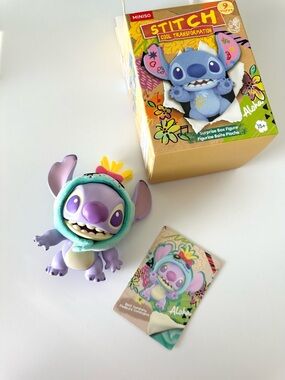 MINISO Stitch Cool Transformation Series Figure - Open Box